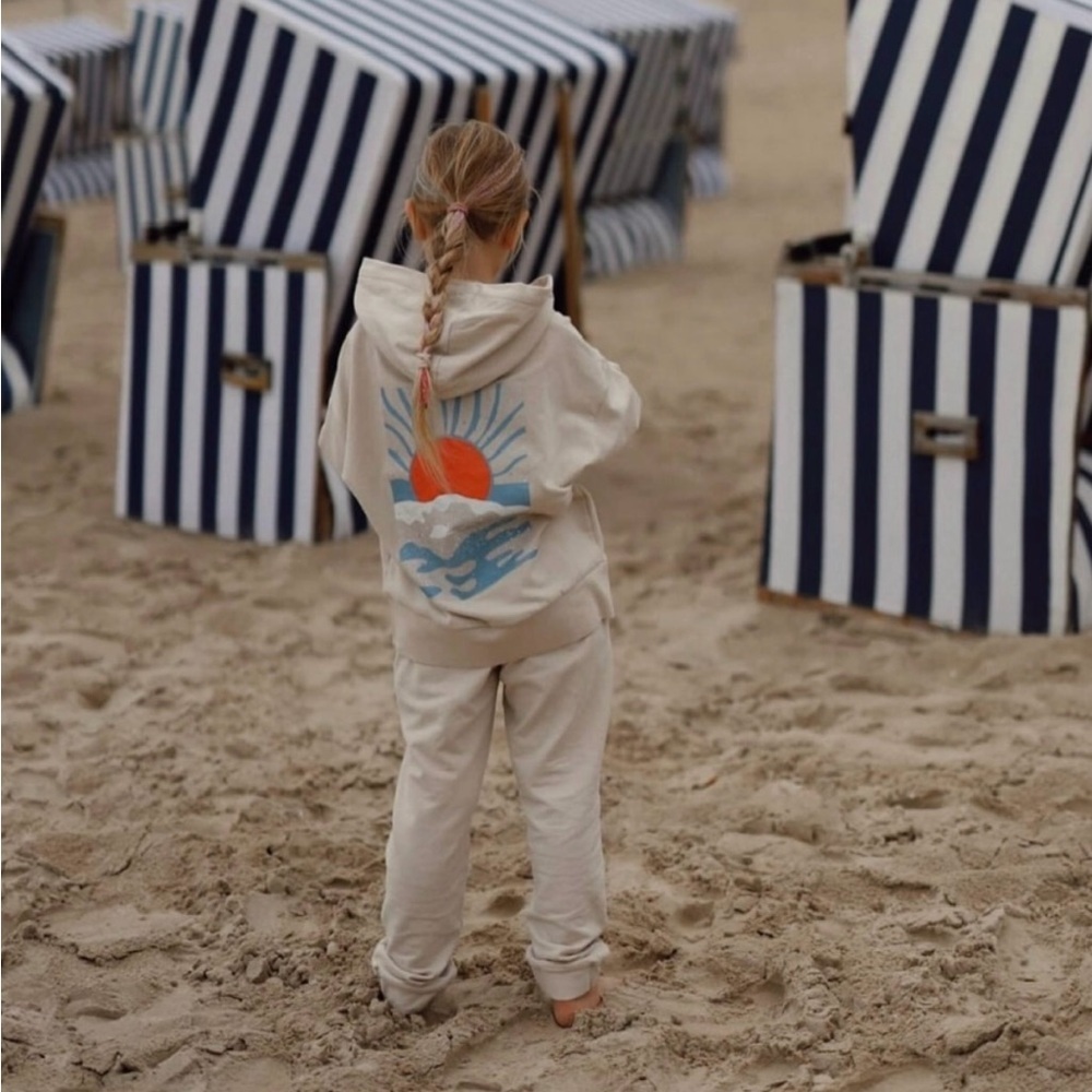 Organic cotton Kids hoodie and jogger set